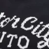 Boxy Motor City Auto Repairs Graphic Crew Sweater