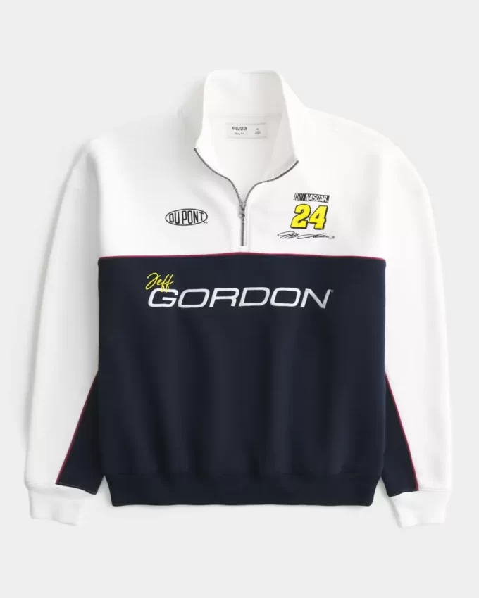 Boxy NASCAR Jeff Gordon Graphic Half-Zip collegepaita Boxy NASCAR Jeff Gordon Graphic Half-Zip collegepaita