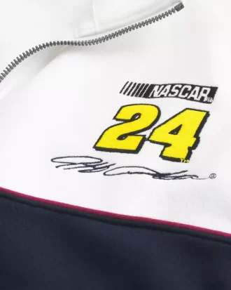 Boxy NASCAR Jeff Gordon Graphic Half-Zip collegepaita
