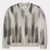 Boxy Pattern Crew pusero Boxy Pattern Crew pusero