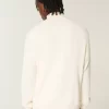 Boxy Quarter -vetoketjullinen villapaita