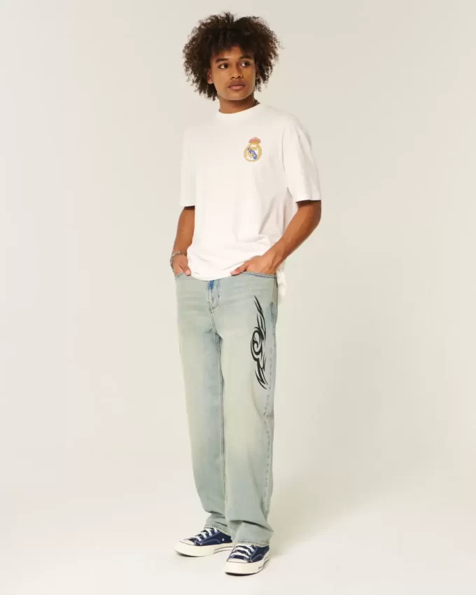 Boxy Real Madrid CF Graphic T-paita Boxy Real Madrid CF Graphic T-paita