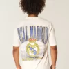 Boxy Real Madrid CF Graphic T-paita Boxy Real Madrid CF Graphic T-paita
