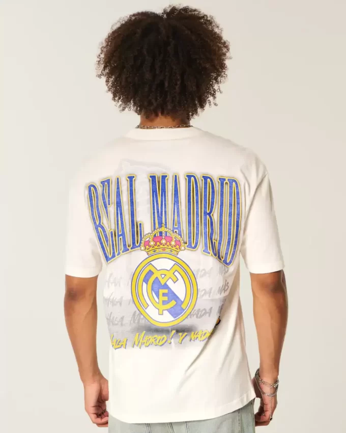 Boxy Real Madrid CF Graphic T-paita Boxy Real Madrid CF Graphic T-paita