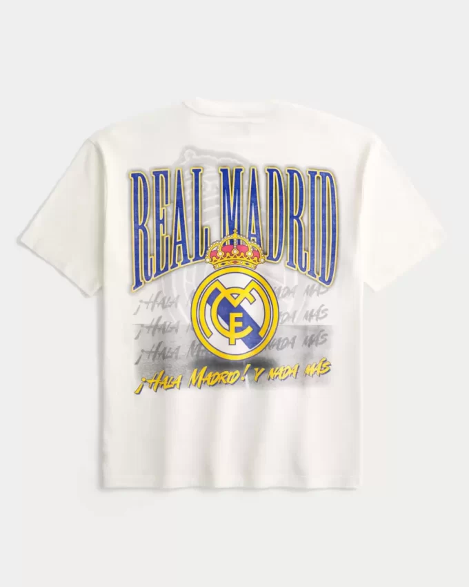 Boxy Real Madrid CF Graphic T-paita Boxy Real Madrid CF Graphic T-paita