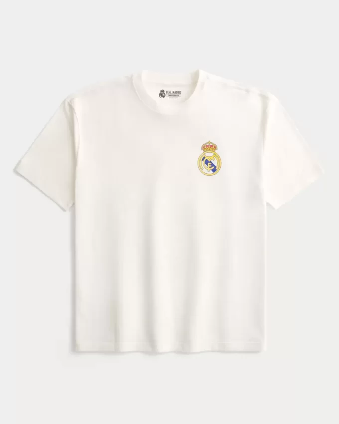 Boxy Real Madrid CF Graphic T-paita Boxy Real Madrid CF Graphic T-paita