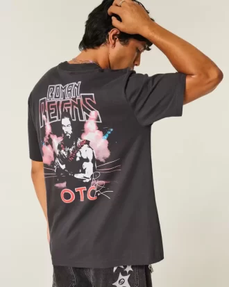 Boxy Roman Reigns The Only One Graphic T-paita