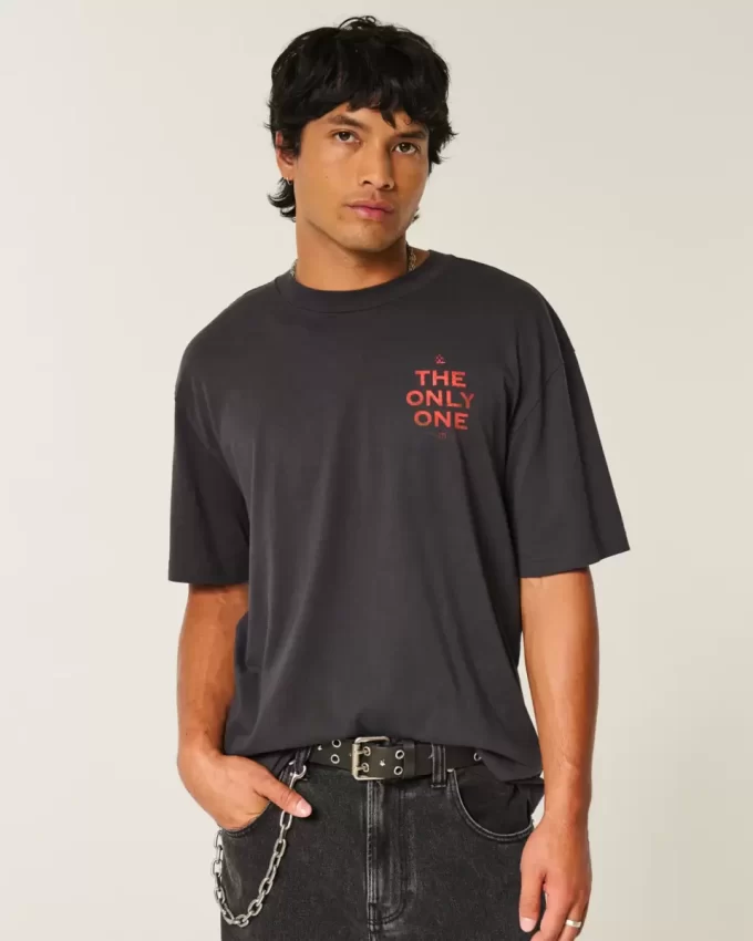 Boxy Roman Reigns The Only One Graphic T-paita Boxy Roman Reigns The Only One Graphic T-paita