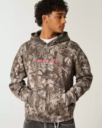 Boxy Shelby Graphic Camo -huppari