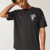 Boxy Snoopy USA Graphic T-paita