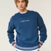Boxy The Players Golf Graphic Crew -huppari Boxy The Players Golf Graphic Crew -huppari