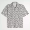 Boxy Tropical Pattern pellavasekoituspaita Boxy Tropical Pattern pellavasekoituspaita