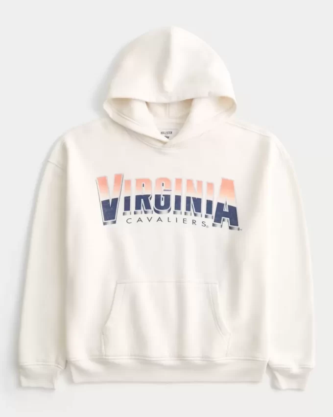 Boxy University of Virginia Cavaliersin graafinen huppari