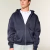 Boxy vetoketjullinen huppari Boxy vetoketjullinen huppari