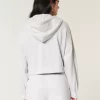 Boxy vetoketjullinen huppari