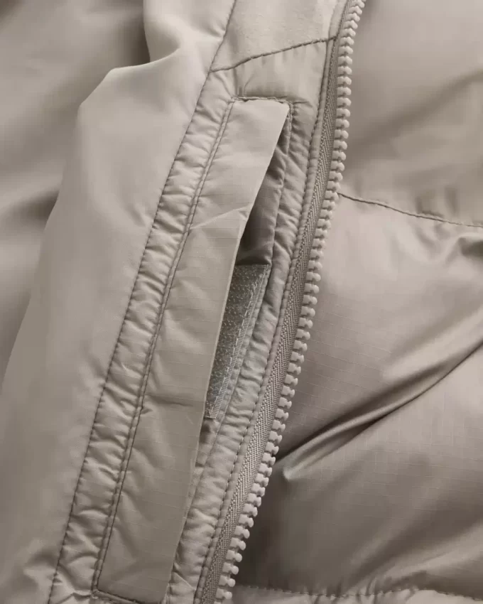 Boxy vetoketjullinen puffertakki Boxy vetoketjullinen puffertakki