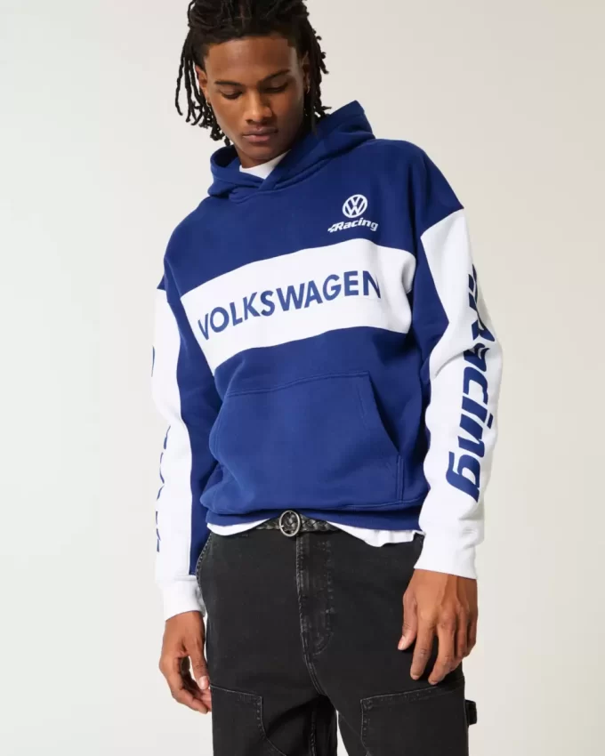 Boxy Volkswagen Racing Graphic -huppari