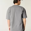 Boxy Washed Heavyweight Crew T-paita Boxy Washed Heavyweight Crew T-paita