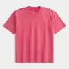 Boxy Washed Heavyweight Crew T-paita Boxy Washed Heavyweight Crew T-paita