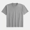 Boxy Washed Heavyweight Crew T-paita Boxy Washed Heavyweight Crew T-paita