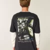 Boxy WWE SummerSlam Graphic T-paita Boxy WWE SummerSlam Graphic T-paita