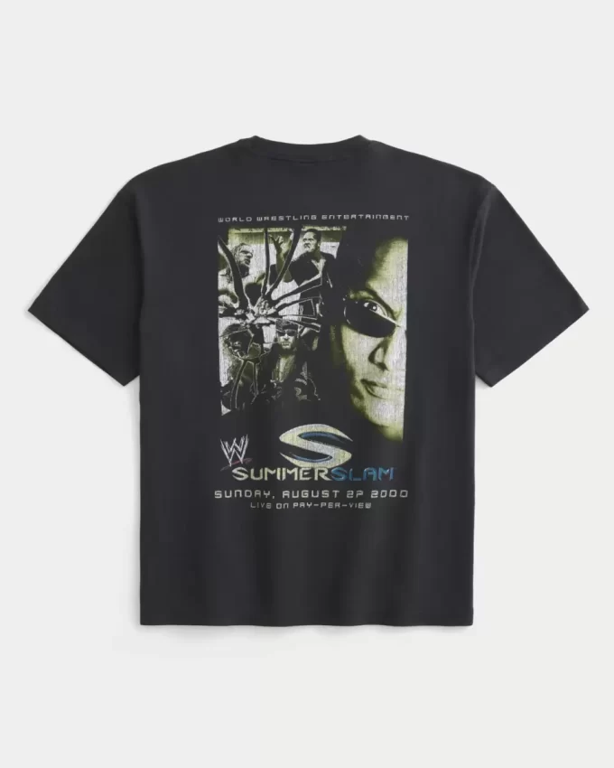 Boxy WWE SummerSlam Graphic T-paita Boxy WWE SummerSlam Graphic T-paita
