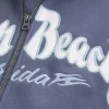 Boxy Zip-Up Palm Beach Graafinen collegepaita
