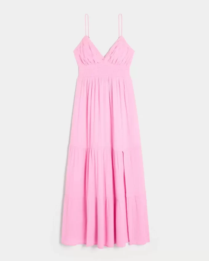 Brodeerattu Maxi-mekko Brodeerattu Maxi-mekko