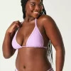 Brodeerattu Stitch Triangle Bikini-toppi