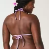 Brodeerattu Stitch Triangle Bikini-toppi