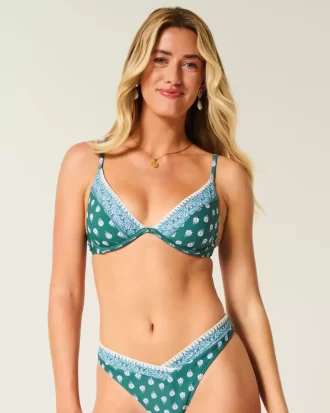 Brodeerattu Stitch Uploadwire -bikinitoppi