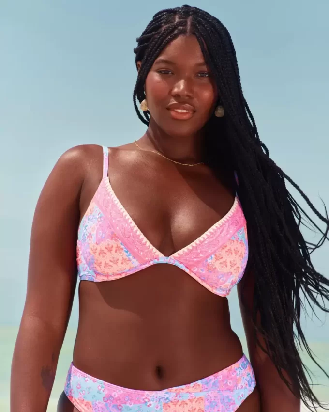 Brodeerattu Stitch Uploadwire -bikinitoppi