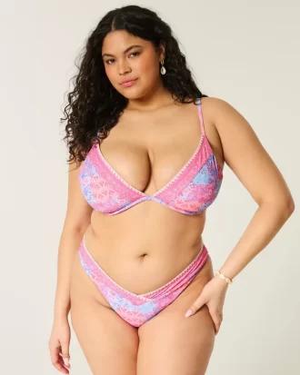 Brodeerattu Stitch Uploadwire -bikinitoppi