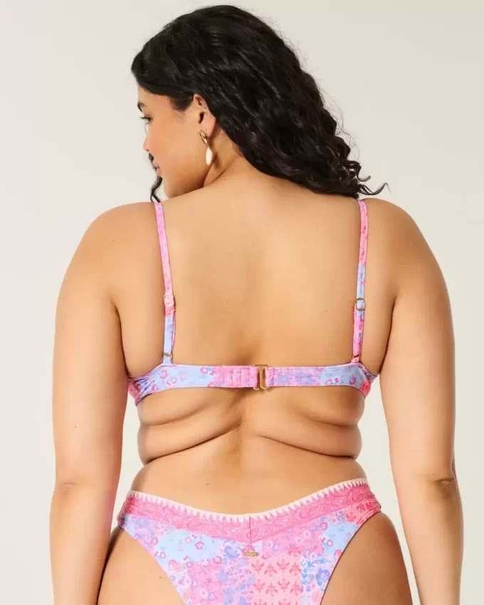 Brodeerattu Stitch Uploadwire -bikinitoppi