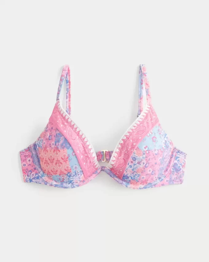 Brodeerattu Stitch Uploadwire -bikinitoppi