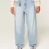 Brodeeratut Light Wash Skater Baggy Farkut Brodeeratut Light Wash Skater Baggy Farkut