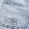Brodeeratut Light Wash Skater Baggy Farkut Brodeeratut Light Wash Skater Baggy Farkut