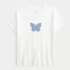 Butterfly Graphic Baby T-paita Butterfly Graphic Baby T-paita