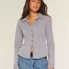 Button-through Poplin paita Button-through Poplin paita