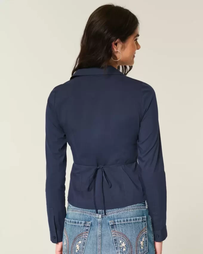 Button-through Poplin paita Button-through Poplin paita