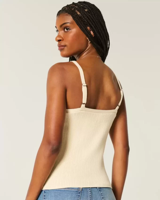 Button-Through Sweater Tank Button-Through Sweater Tank