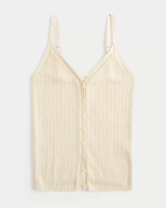 Button-Through Sweater Tank Button-Through Sweater Tank