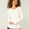 Cable-Knit Star Crew -villapaita