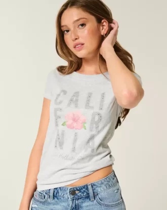 California Logo Graphic Baby T-paita