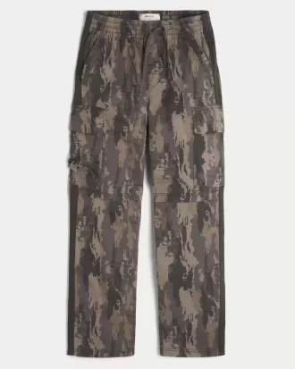 Camo Baggy Cargo Track -housut