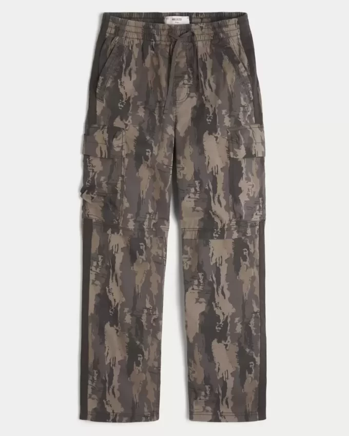 Camo Baggy Cargo Track -housut Camo Baggy Cargo Track -housut