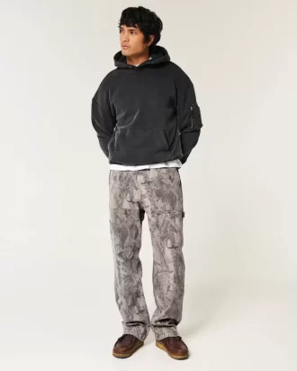 Camo Baggy Carpenter Farkut
