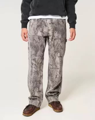 Camo Baggy Carpenter Farkut