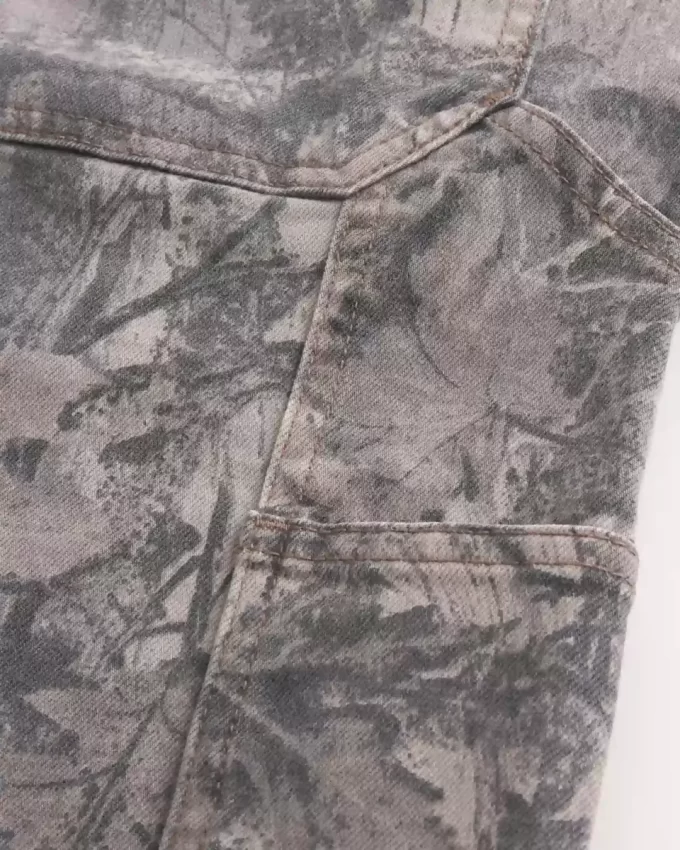 Camo Baggy Denim Painter Shortsit