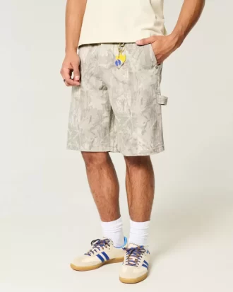 Camo Baggy Denim shortsit